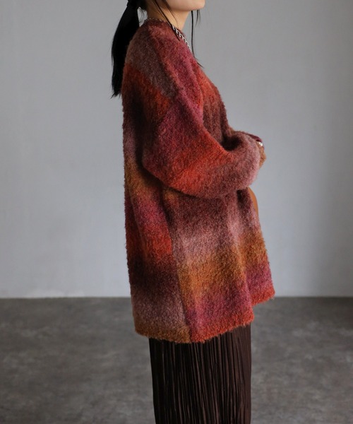 「sakishimatokyo」 長袖ニット FREE ピンク レディース_画像8