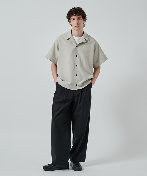 markaware スラックス 「MARKAWARE/marka」別注 TRIPLE PLEATED