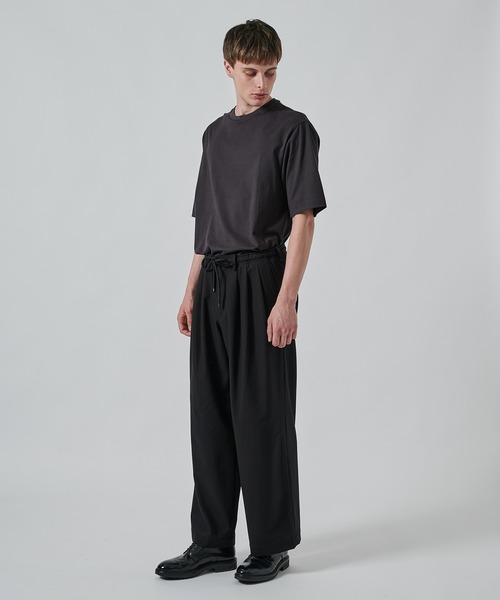 Markaware スラックス markaware スラックス 別注 TRIPLE PLEATED WIDE TROUSERS