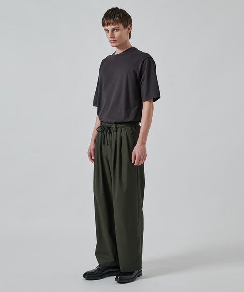 markaware スラックス 「MARKAWARE/marka」別注 TRIPLE PLEATED