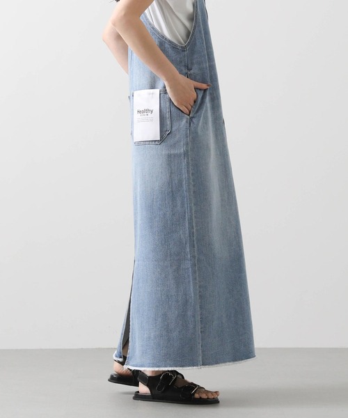 Healthy denim ワンピース ヘルシーデニムジャンバースカート