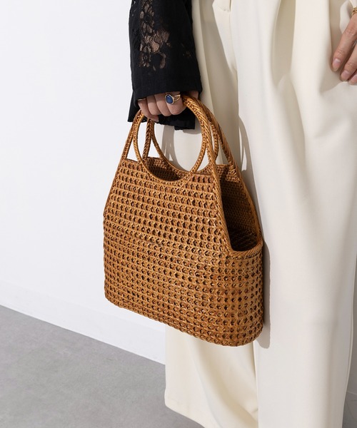 BALI WERKSTÄTTE | O basket Bag カゴバッグ BALI WERKSTATTE（バリ ワークスタット） ハンドバッグ 「BALI