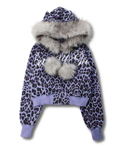 GALFYガルフィー　パーカー GALFY（ガルフィー） 半分パーカー 144021 #73 SAX×BEIGE #100 BEIGE