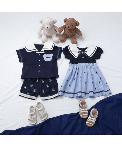 apres les cours（アプレレクール） ブラウス シャツ tiny bear 