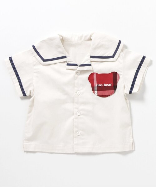 apres les cours（アプレレクール） ブラウス シャツ tiny bear 
