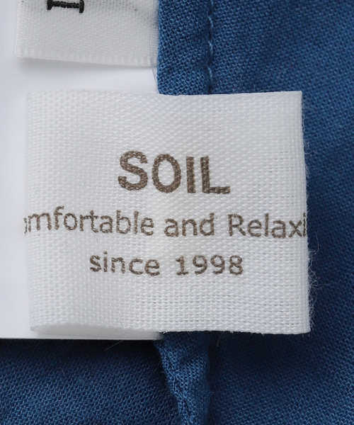 SOIL - SOIL ブラウス　relume JOUNAL STANDARD 綿100 SOIL(ファッション) ブラウス シャツ 「SOIL/ソイル」60s