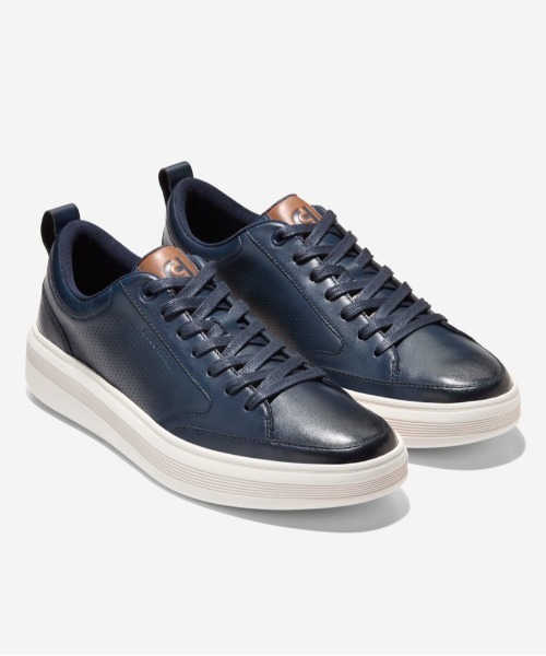 COLE HAAN Men's グランドクロスコート プレミア（ネイビー） Amazon | [Cole Haan] GRAND CROSSCOURT PREMIER C35029 C35035