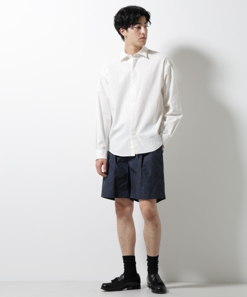 【新品】TATRAS ナノユニバース別注　ボタニカルショーツ　サイズ2(M) NANO universe（ナノ・ユニバース） パンツ オリジナルボタニカル