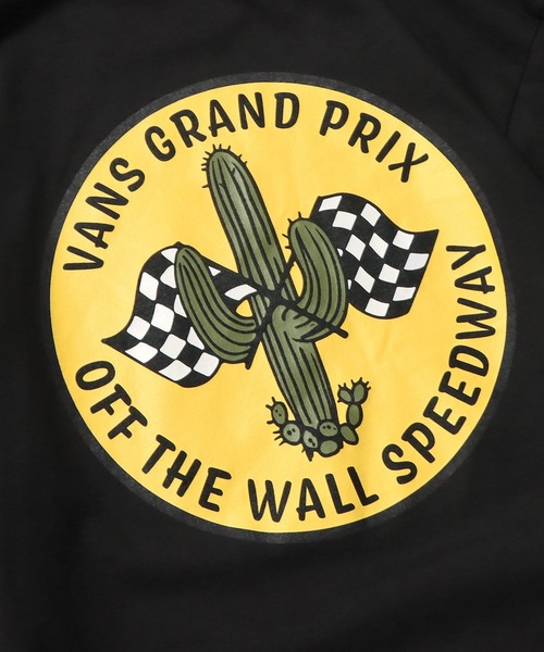 VANS tシャツ VANS/ヴァンズ M GRAND PRIX LS TEE ロンT バック