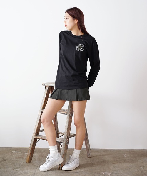 VANS tシャツ VANS/ヴァンズ M GRAND PRIX LS TEE ロンT バック