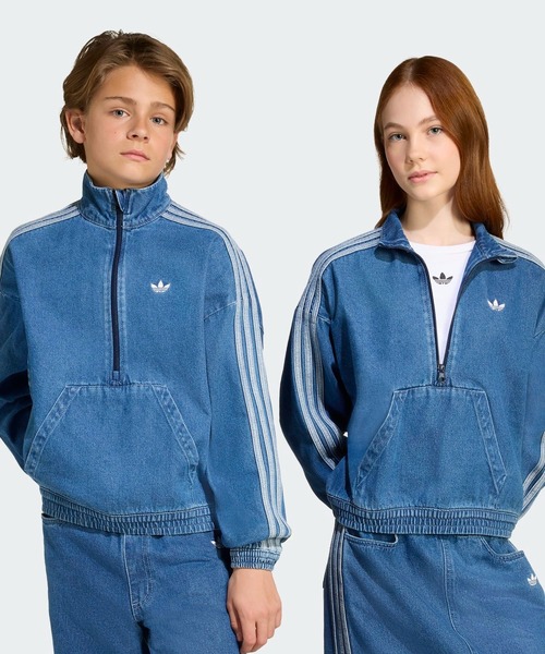 adidas キッズ　アウター　アディカラー ジャケット　１５０ アディダス アディカラー ジャケット キッズ - ブラック