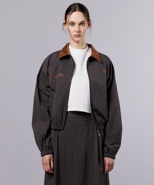 ESSENTIAL フロストナイロン ブルゾン ESSENTIAL(DOUBLE STANDARD CLOTHING) ブルゾン アウター