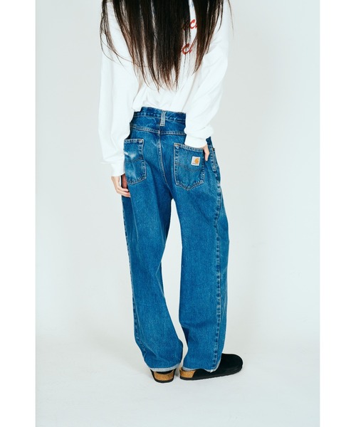 Carhartt（カーハート） ワイドパンツ ジーンズ THRIFTY LOOK ス