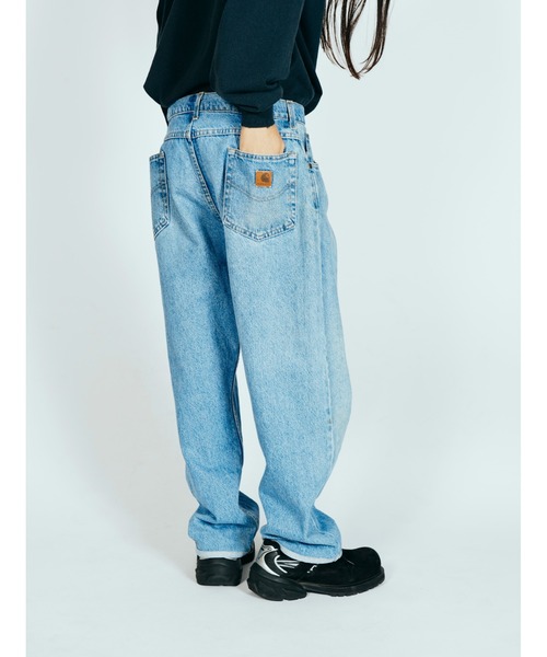 carhartt wip ストレートデニム　カーハート Carhartt（カーハート） ワイドパンツ ジーンズ THRIFTY LOOK ス