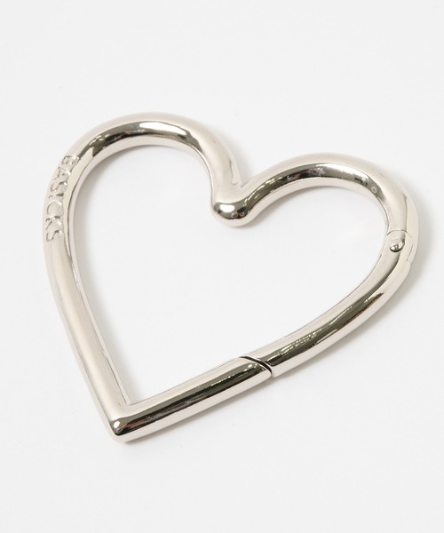 BASICKS(ベーシックス) キーホルダー BASICKS/ベーシックス】Heart Key Ring/ハートキーリング