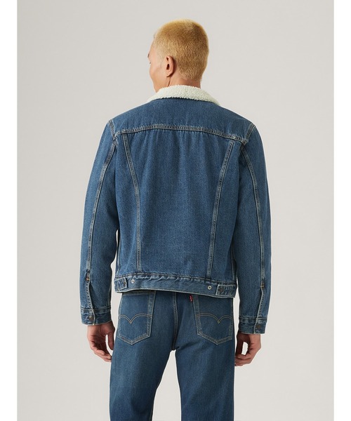 Levi's（リーバイス） デニムジャケット gジャン TYPEIIIシェルパ