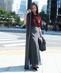 ROPE'（ロペ） スカート シアーエアリー マーメイドスカート