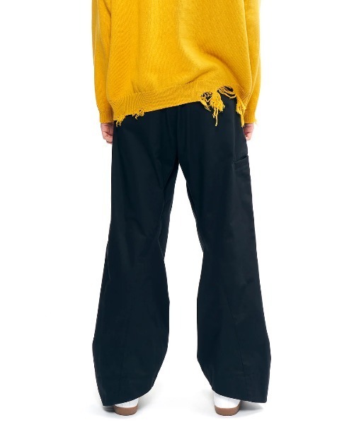 ワイドパンツ パンツ YUKI HASHIMOTO TWISTED WORK PANTS (PT-01-0002