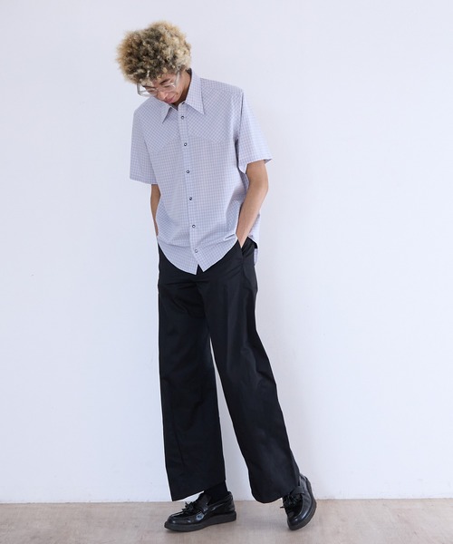 ワイドパンツ パンツ YUKI HASHIMOTO TWISTED WORK PANTS (PT-01-0002