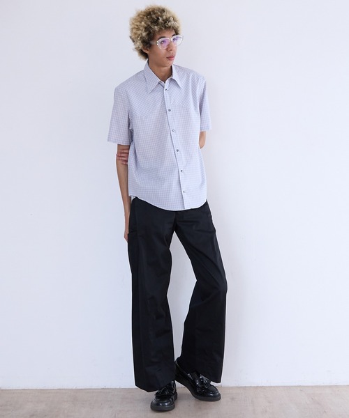 ワイドパンツ パンツ YUKI HASHIMOTO TWISTED WORK PANTS (PT-01-0002
