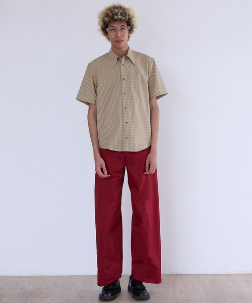 ワイドパンツ パンツ YUKI HASHIMOTO TWISTED WORK PANTS (PT-01-0002