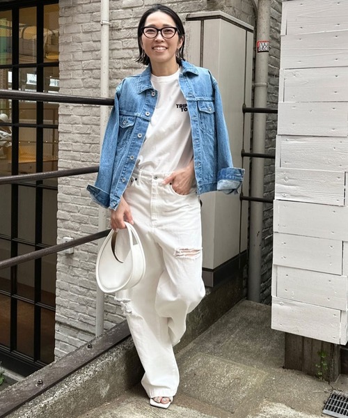 GALLARDAGALANTE 「GALLARDAGALANTE」 ダメージ加工デニムパンツ