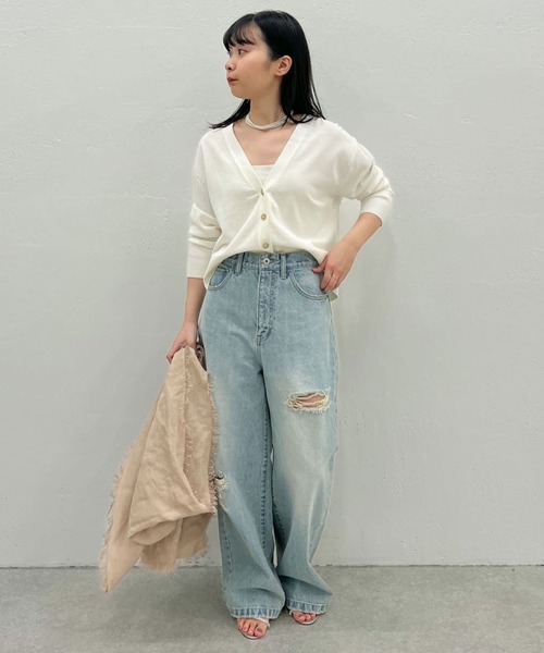 GALLARDAGALANTE 「GALLARDAGALANTE」 ダメージ加工デニムパンツ