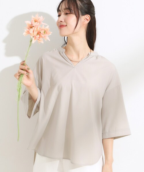 SHOO・LA・RUE（シューラルー） ブラウス シャツ 「S-LL/洗濯後しわに