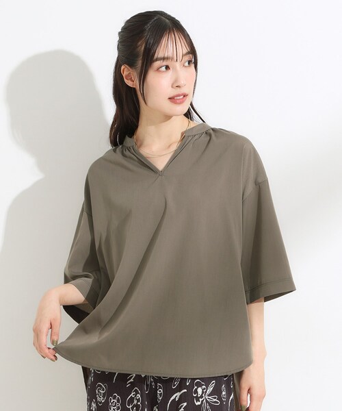 SHOO・LA・RUE（シューラルー） ブラウス シャツ 「S-LL/洗濯後しわに