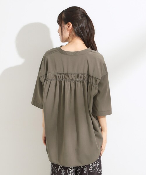 SHOO・LA・RUE（シューラルー） ブラウス シャツ 「S-LL/洗濯後しわに