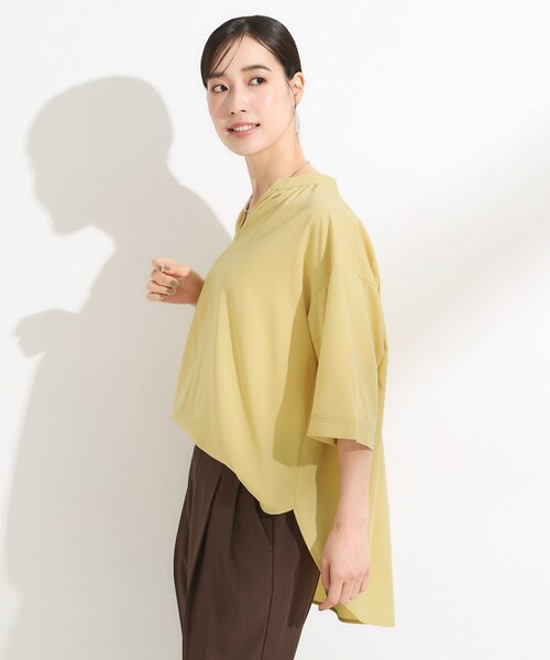 SHOO・LA・RUE（シューラルー） ブラウス シャツ 「S-LL/洗濯後しわに