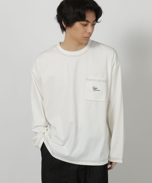 LAKOLE（ラコレ） tシャツ ウォッシュドポケロンT / 582577 メンズ