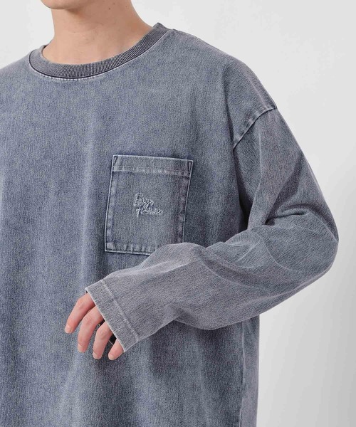 LAKOLE（ラコレ） tシャツ ウォッシュドポケロンT / 582577 メンズ