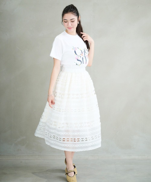 Chesty（チェスティ） tシャツ 「ZOZO限定」フラワーロゴTシャツ