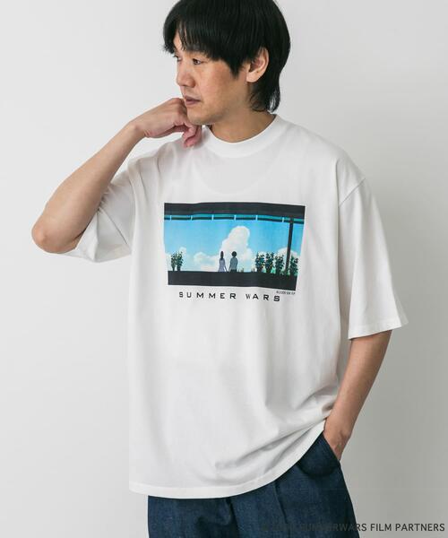 サマーウォーズ Tシャツ アニメ オーバーサイズ SAINT 高品質 ムービー URBAN RESEARCH DOORS tシャツ アニメーション映画「サマー