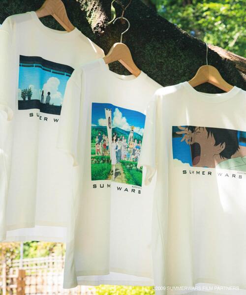 ファッション トップス シャツ メンズ 映画 アニメ マンガ サマーウォーズ URBAN RESEARCH DOORS tシャツ アニメーション映画「サマー