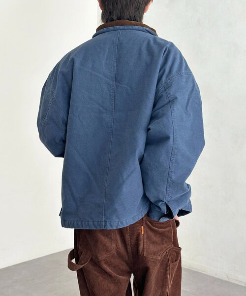 CPCM（シーピーシーエム） ブルゾン アウター 襟コーデュロイワーク