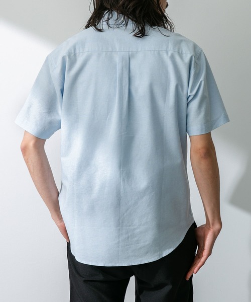 「URBAN RESEARCH Sonny Label」 半袖シャツ LARGE ネイビー メンズ_画像9