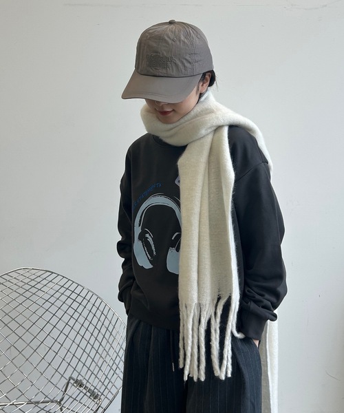 UNDERSTATEMENTs マフラー 「ユニセックス」シャギーボリューム