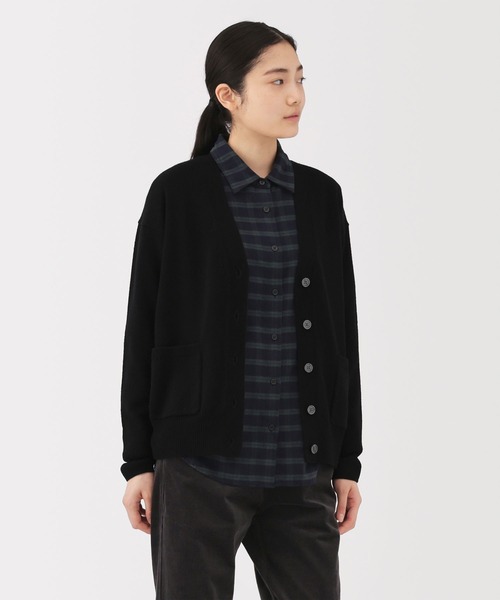 無印良品（MUJI） カーディガン 婦人 洗えるウールミドルゲージV