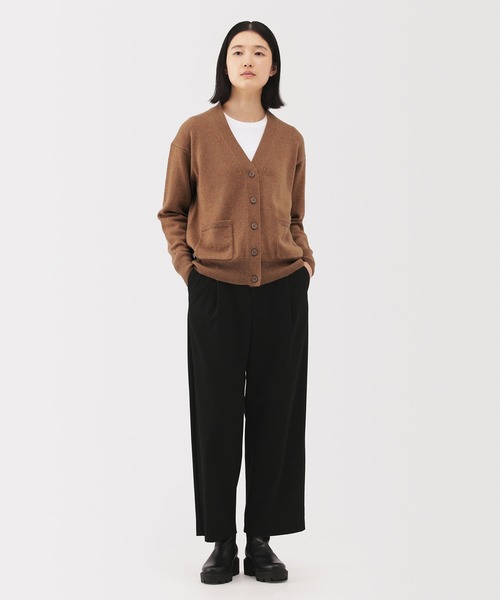 無印良品（MUJI） カーディガン 婦人 洗えるウールミドルゲージV