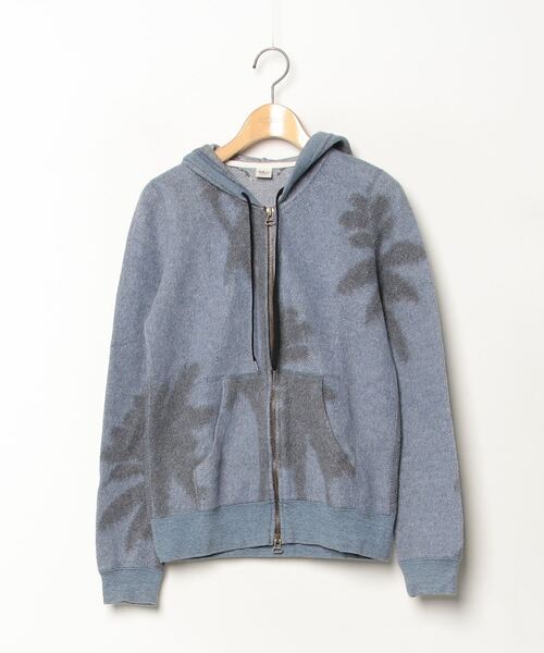 Ron Herman zip upパーカー Ron Herman（ロンハーマン） ジップアップパーカー X-SMALL ブルー