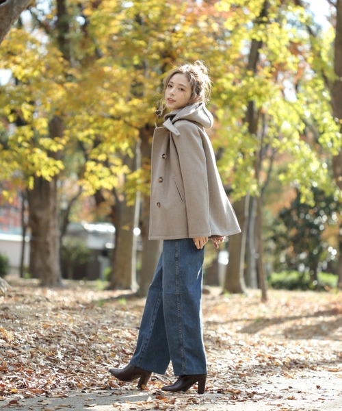 SUGAR BISKET（シュガービスケット） コート アウター 2WAYデザイン