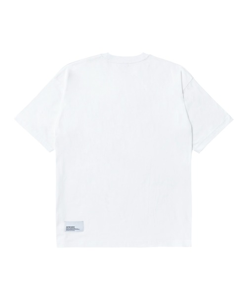 「AAPE BY A BATHING APE」 半袖Tシャツ MEDIUM ネイビー メンズ_画像2