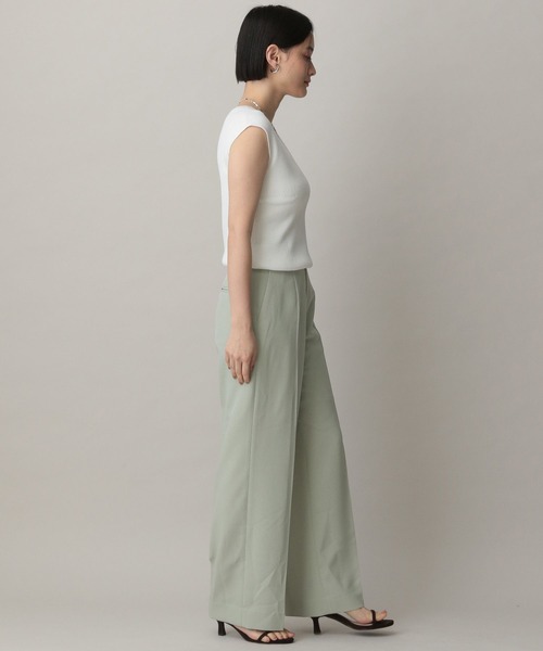 A part by（アパートバイ） ノースリーブニット FREE チャコールグレー