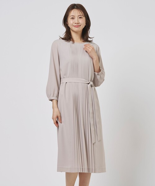 J.PRESS（J.プレス） ワンピース ノルディス2wayジョーゼット フロント