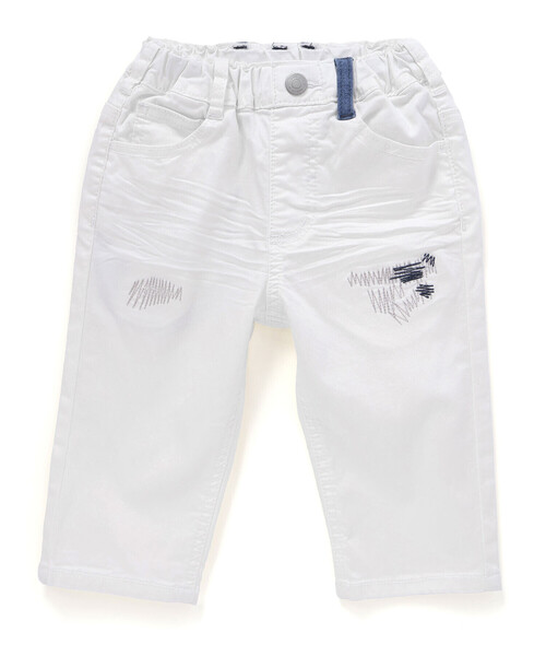 「WASK」 「KIDS」デニムハーフパンツ 140cm ホワイト キッズ_画像5