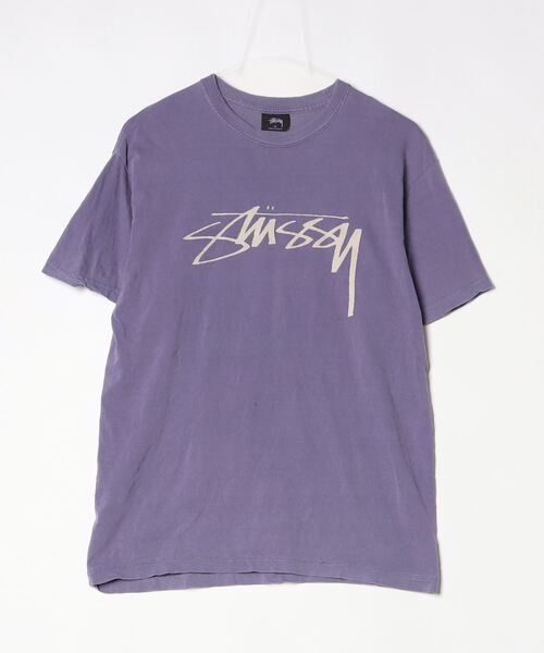STUSSY(ステューシー) 半袖Tシャツ M パープル メンズ STUSSY(ステューシー) 半袖Tシャツ M パープル メンズ