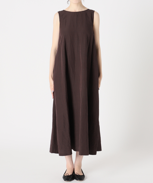 「Spick & Span」 ノースリーブワンピース 38 ブルー レディース_画像9