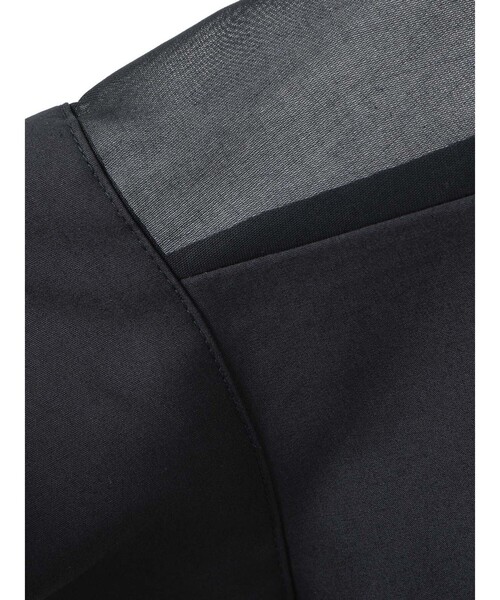 「mizuiroind」 半袖ワンピース FREE チャコールグレー レディース_画像4